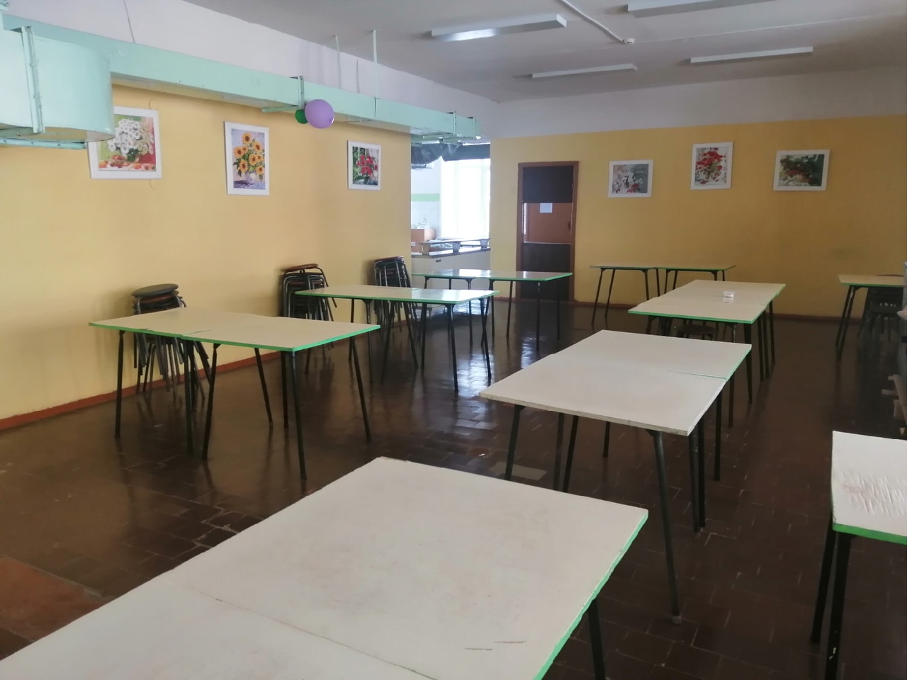 Столовая на 70 посадочных мест.